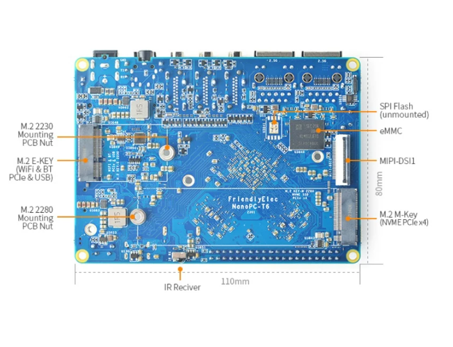 NanoPC T6 Development Board RK - Nanopc T6 16Gb review and price